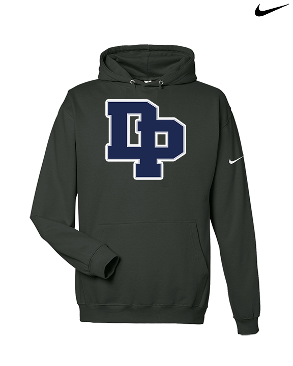 Dos Pueblos HS Softball Initials - Nike Club Fleece Hoodie