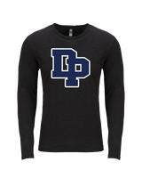 Dos Pueblos HS Softball Initials - Tri-Blend Long Sleeve