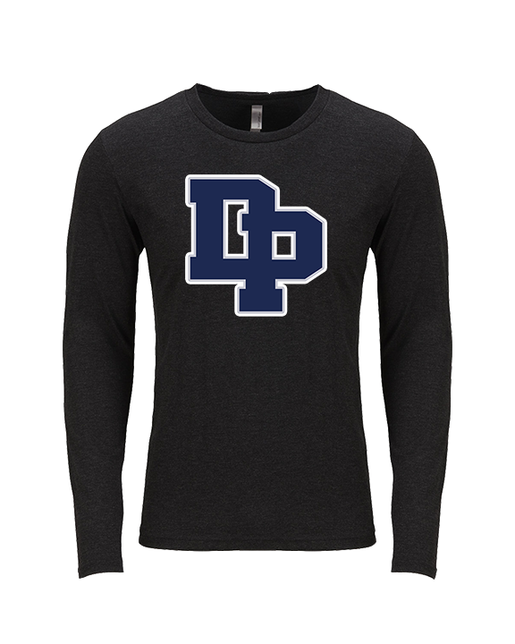 Dos Pueblos HS Softball Initials - Tri-Blend Long Sleeve