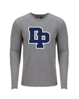 Dos Pueblos HS Softball Initials - Tri-Blend Long Sleeve