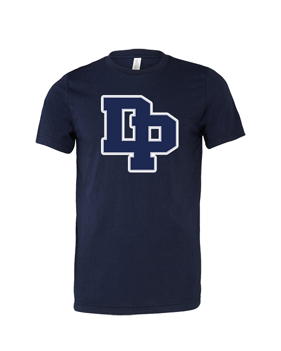 Dos Pueblos HS Softball Initials - Tri-Blend Shirt
