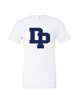 Dos Pueblos HS Softball Initials - Tri-Blend Shirt