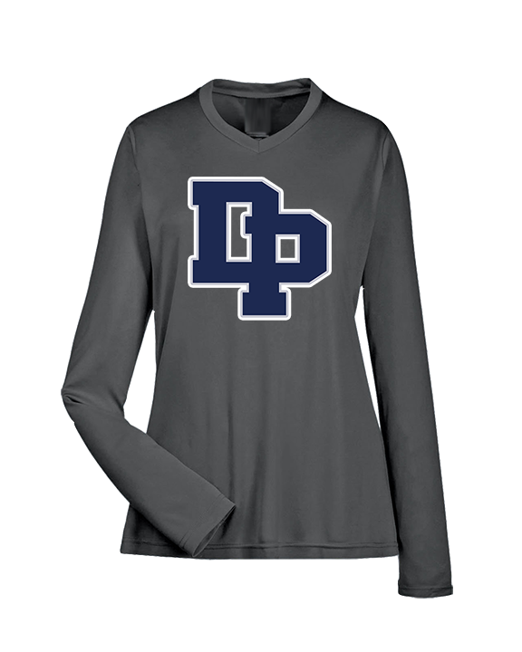 Dos Pueblos HS Softball Initials - Womens Performance Longsleeve