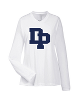 Dos Pueblos HS Softball Initials - Womens Performance Longsleeve