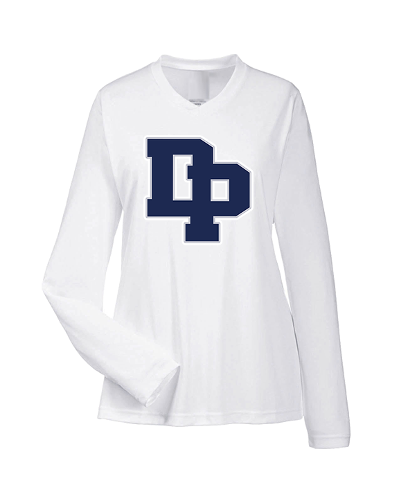 Dos Pueblos HS Softball Initials - Womens Performance Longsleeve