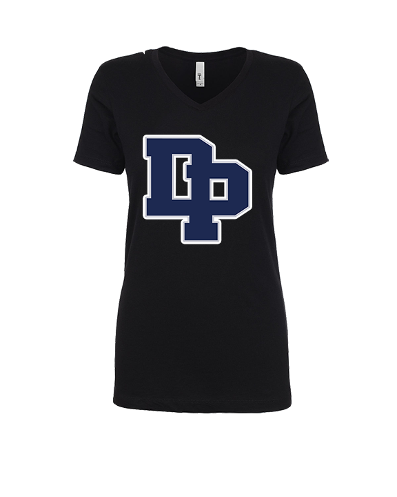 Dos Pueblos HS Softball Initials - Womens Vneck