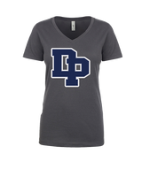 Dos Pueblos HS Softball Initials - Womens Vneck