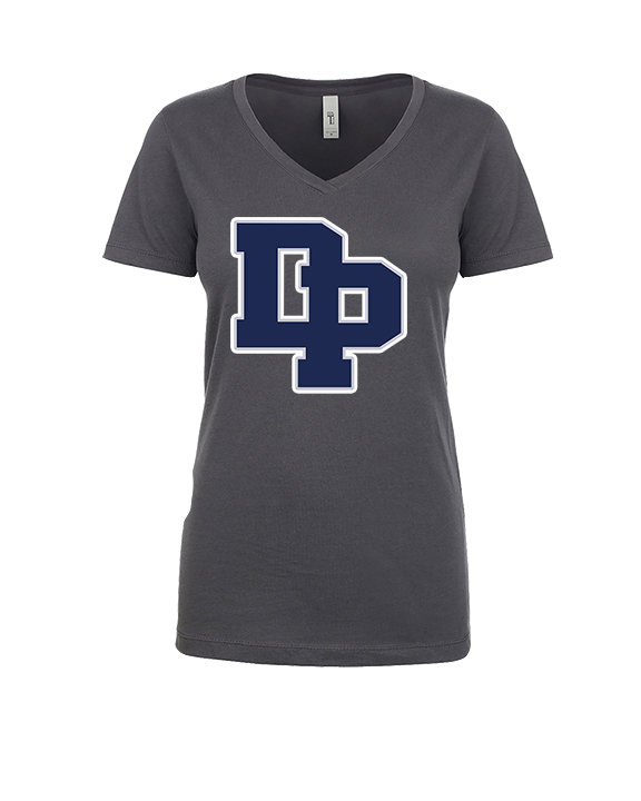 Dos Pueblos HS Softball Initials - Womens Vneck