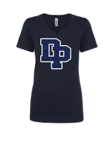 Dos Pueblos HS Softball Initials - Womens Vneck