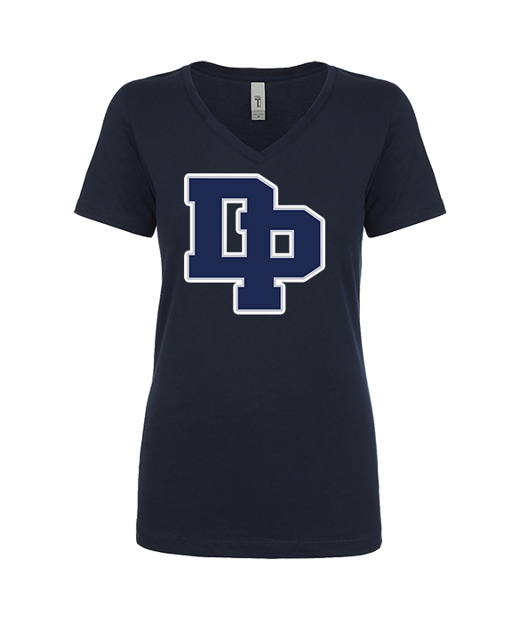Dos Pueblos HS Softball Initials - Womens Vneck