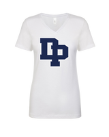 Dos Pueblos HS Softball Initials - Womens Vneck