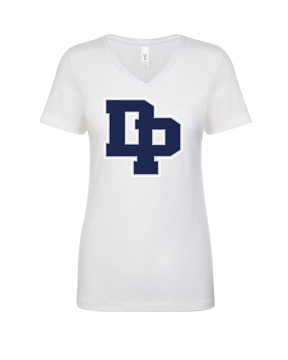 Dos Pueblos HS Softball Initials - Womens Vneck