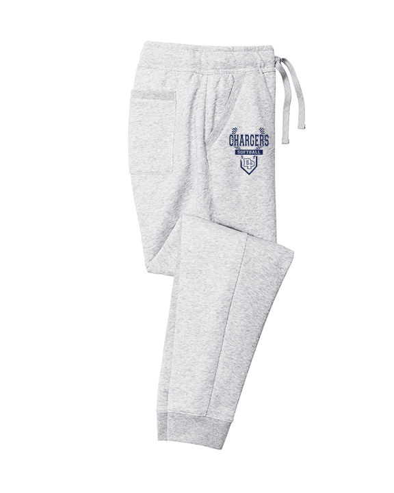 Dos Pueblos HS Softball Logo 01 - Cotton Joggers