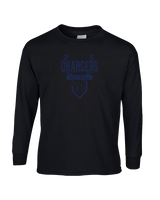 Dos Pueblos HS Softball Logo 01 - Cotton Longsleeve