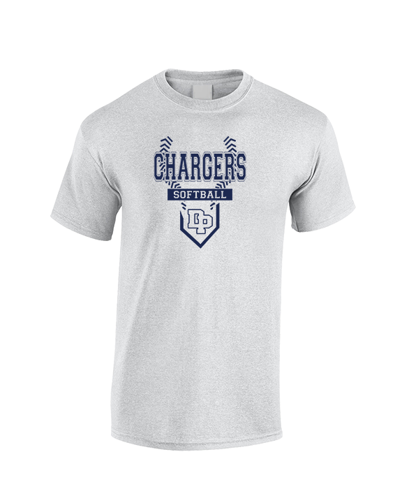 Dos Pueblos HS Softball Logo 01 - Cotton T-Shirt