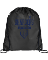 Dos Pueblos HS Softball Logo 01 - Drawstring Bag