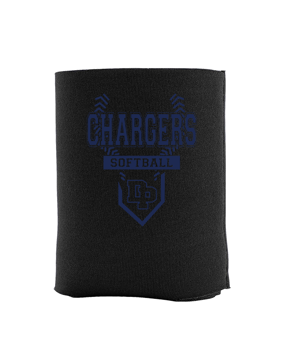 Dos Pueblos HS Softball Logo 01 - Koozie