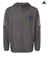Dos Pueblos HS Softball Logo 01 - Mens Adidas Full Zip Jacket