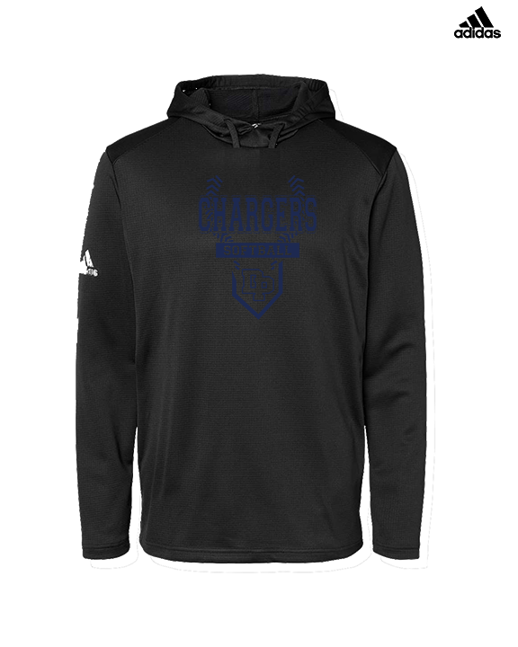 Dos Pueblos HS Softball Logo 01 - Mens Adidas Hoodie