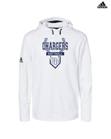 Dos Pueblos HS Softball Logo 01 - Mens Adidas Hoodie