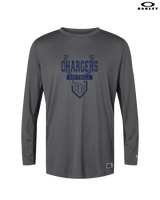 Dos Pueblos HS Softball Logo 01 - Mens Oakley Longsleeve