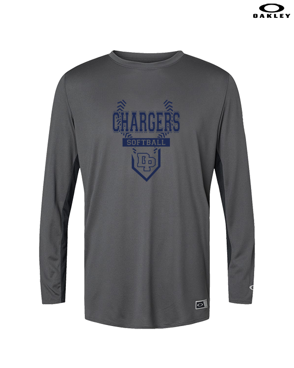 Dos Pueblos HS Softball Logo 01 - Mens Oakley Longsleeve