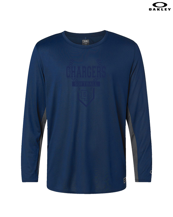 Dos Pueblos HS Softball Logo 01 - Mens Oakley Longsleeve