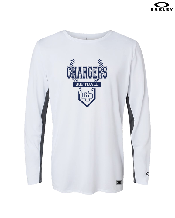 Dos Pueblos HS Softball Logo 01 - Mens Oakley Longsleeve