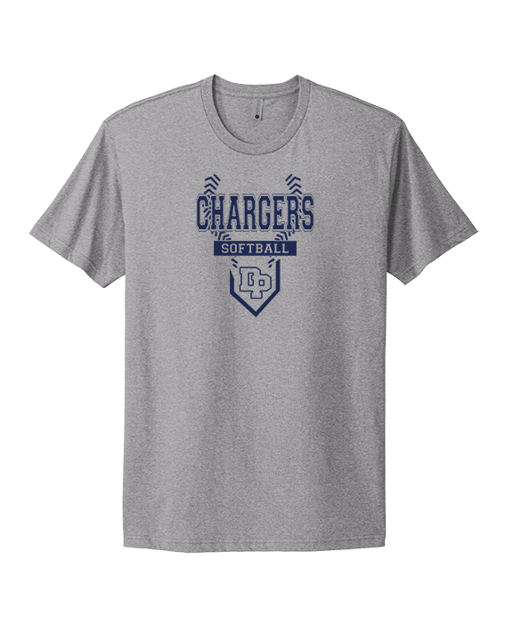 Dos Pueblos HS Softball Logo 01 - Mens Select Cotton T-Shirt