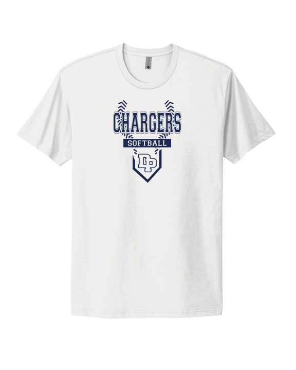 Dos Pueblos HS Softball Logo 01 - Mens Select Cotton T-Shirt