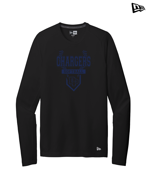 Dos Pueblos HS Softball Logo 01 - New Era Performance Long Sleeve