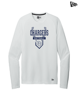 Dos Pueblos HS Softball Logo 01 - New Era Performance Long Sleeve