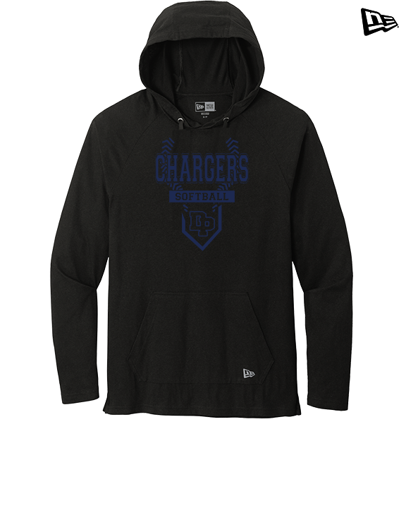 Dos Pueblos HS Softball Logo 01 - New Era Tri-Blend Hoodie
