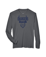 Dos Pueblos HS Softball Logo 01 - Performance Longsleeve