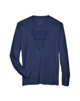 Dos Pueblos HS Softball Logo 01 - Performance Longsleeve