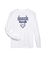 Dos Pueblos HS Softball Logo 01 - Performance Longsleeve