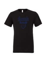 Dos Pueblos HS Softball Logo 01 - Tri-Blend Shirt