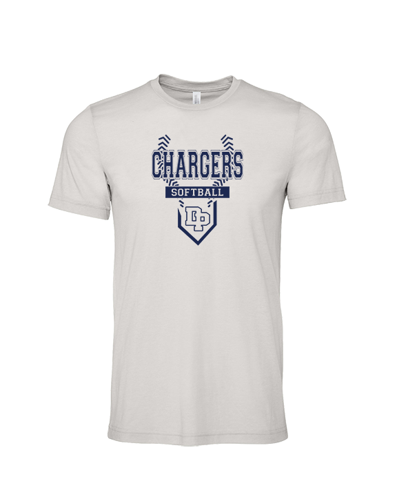 Dos Pueblos HS Softball Logo 01 - Tri-Blend Shirt
