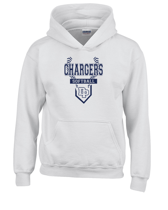 Dos Pueblos HS Softball Logo 01 - Unisex Hoodie