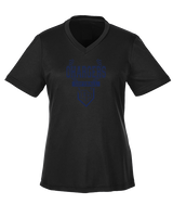 Dos Pueblos HS Softball Logo 01 - Womens Performance Shirt