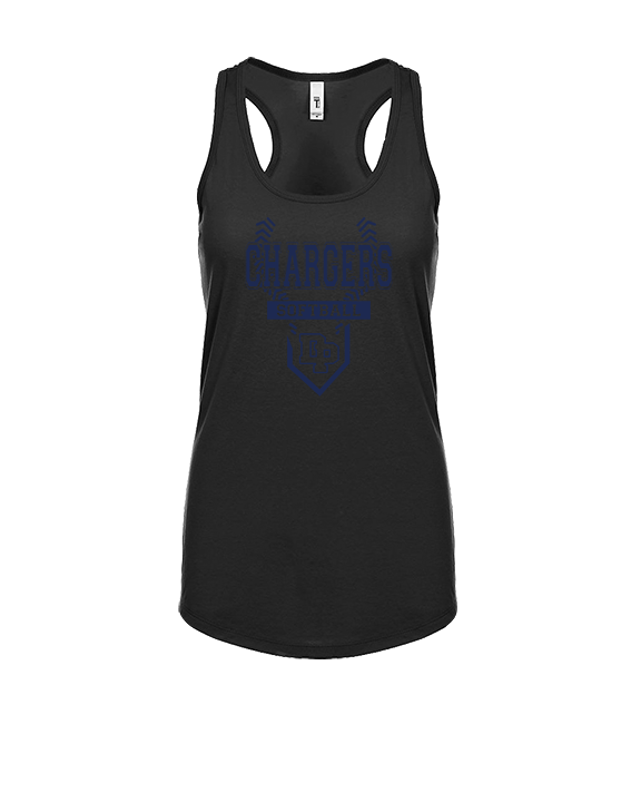 Dos Pueblos HS Softball Logo 01 - Womens Tank Top