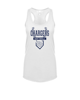 Dos Pueblos HS Softball Logo 01 - Womens Tank Top