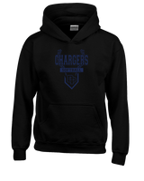 Dos Pueblos HS Softball Logo 01 - Youth Hoodie
