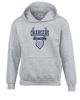 Dos Pueblos HS Softball Logo 01 - Youth Hoodie