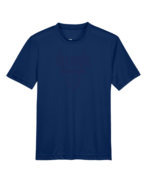 Dos Pueblos HS Softball Logo 01 - Youth Performance Shirt