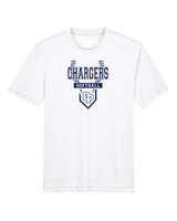 Dos Pueblos HS Softball Logo 01 - Youth Performance Shirt