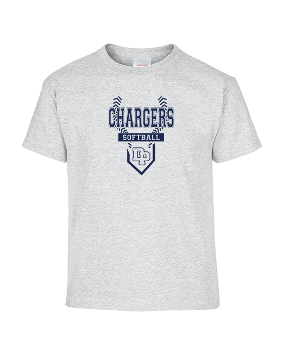 Dos Pueblos HS Softball Logo 01 - Youth Shirt
