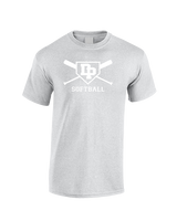 Dos Pueblos HS Softball Logo 02 - Cotton T-Shirt