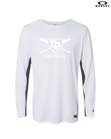 Dos Pueblos HS Softball Logo 02 - Mens Oakley Longsleeve