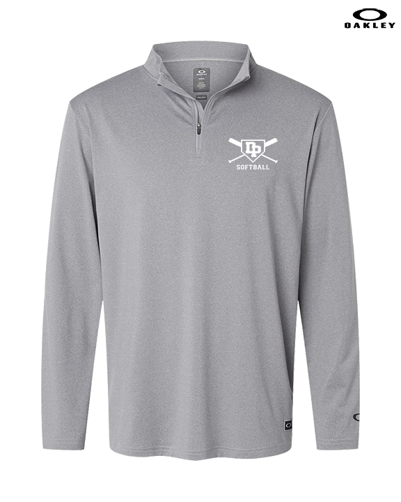 Dos Pueblos HS Softball Logo 02 - Mens Oakley Quarter Zip